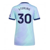 Camisa de Futebol Arsenal Raheem Sterling #30 Equipamento Alternativo Mulheres 2024-25 Manga Curta